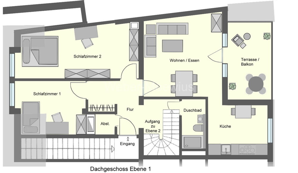 Maisonette zum Kauf 549.000 € 4 Zimmer 96 m²<br/>Wohnfläche 1.<br/>Geschoss Longerich Köln / Alt-Longerich 50739