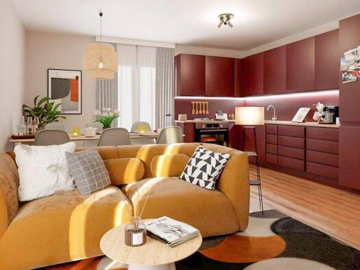 Wohnung zum Kauf - Neubau provisionsfrei 309.900 € 2 Zimmer 54,4 m² 1. Geschoss frei ab 01.12.2026 Dörpsring 2 Hasloh 25474