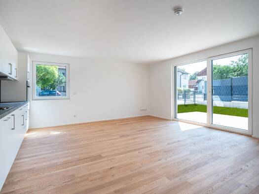Terrassenwohnung zum Kauf - Erstbezug 529.000 € 2 Zimmer 58,8 m² EG Parsdorf Vaterstetten-Parsdorf 85599