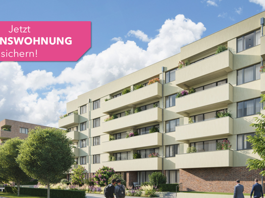 Wohnung zum Kauf - Neubau provisionsfrei 510.000 € 3 Zimmer 99,6 m² 2. Geschoss Muggenhof Nürnberg 90429
