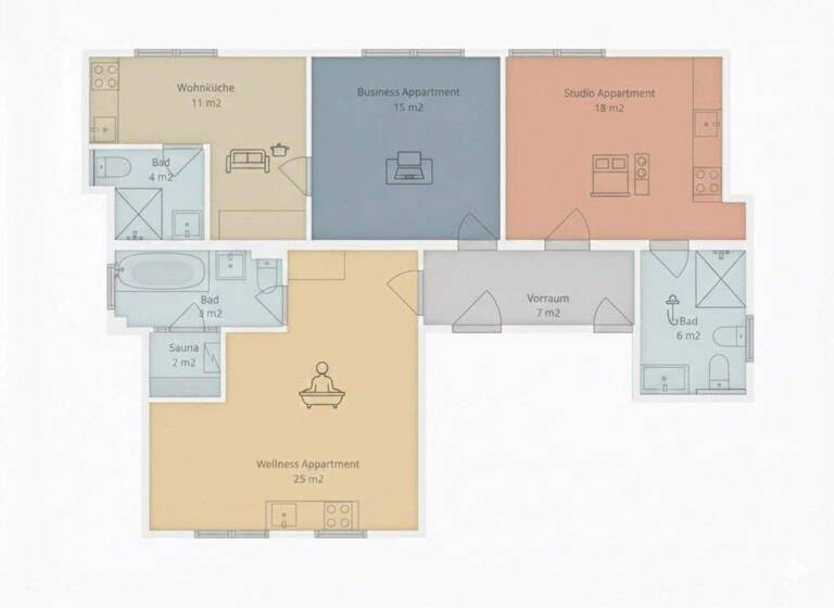Mehrfamilienhaus zum Kauf provisionsfrei 1.750.000 € 18 Zimmer 450 m² 540 m² Grundstück Königstädten Rüsselsheim am Main 65428