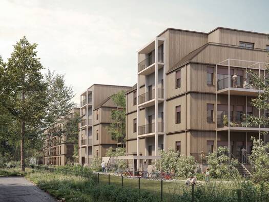 Wohnung zum Kauf - Erstbezug provisionsfrei 514.900 € 1 Zimmer 43,5 m² 3. Geschoss Unterbiberger Straße 15 Ramersdorf-Perlach München 81737