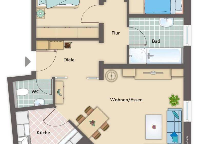Wohnung zum Kauf 244.000 € 3 Zimmer 75,7 m² 1. Geschoss frei ab 01.05.2026 Lorch 73547