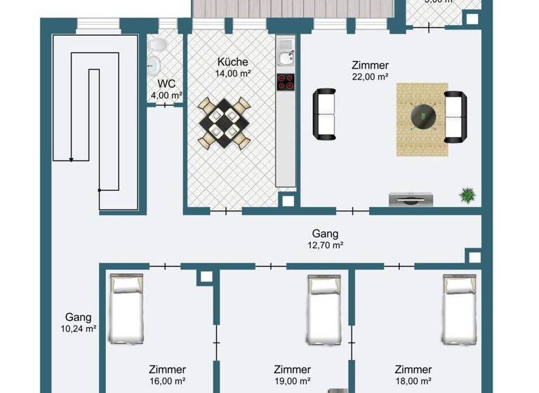 Mehrfamilienhaus zum Kauf als Kapitalanlage geeignet 1.980.000 € 552 m² 299 m² Grundstück Oststadt Karlsruhe / Oststadt 76131