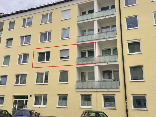 Wohnung zum Kauf provisionsfrei 630.000 € 3 Zimmer 82 m² Geschoss 2/4 Merianstraße 7 Neuhausen-Nymphenburg München 80637