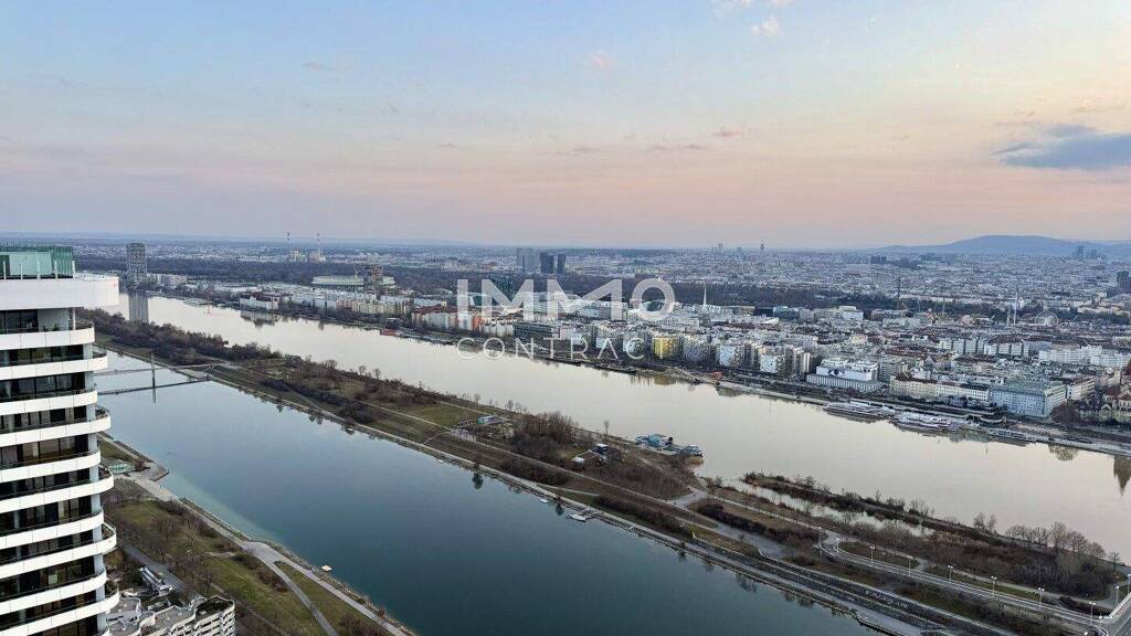 Wohnung zur Miete - Erstbezug 1.367 € 2 Zimmer 50,1 m² 43. Geschoss frei ab 01.11.2026 Wien 1220