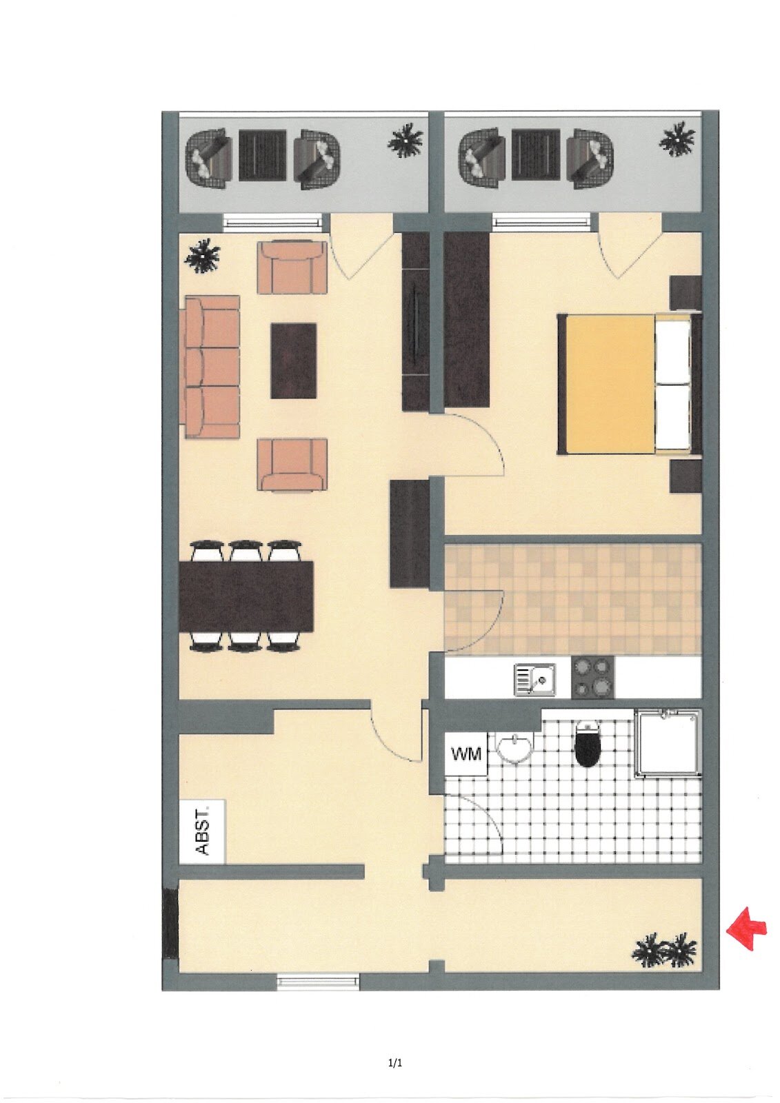 Wohnung zur Miete 385 € 2 Zimmer 63,5 m²<br/>Wohnfläche 1.<br/>Geschoss Lommatzscher Straße 24 Döbeln Döbeln 04720