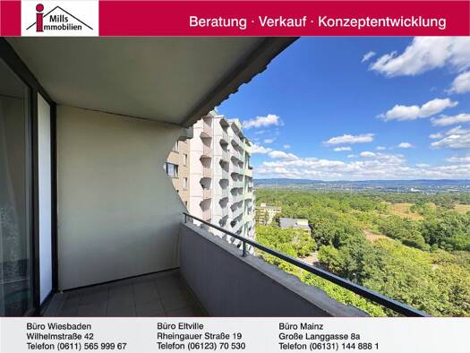 Wohnung zum Kauf 98.000 € 1 Zimmer 36 m² 13. Geschoss Gonsenheim Mainz 55124