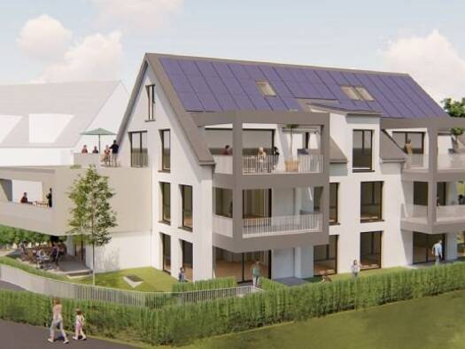 Terrassenwohnung zum Kauf - Neubau provisionsfrei 549.800 € 4 Zimmer 88,3 m² EG Uhlandstraße 109 Schorndorf Schorndorf 73614