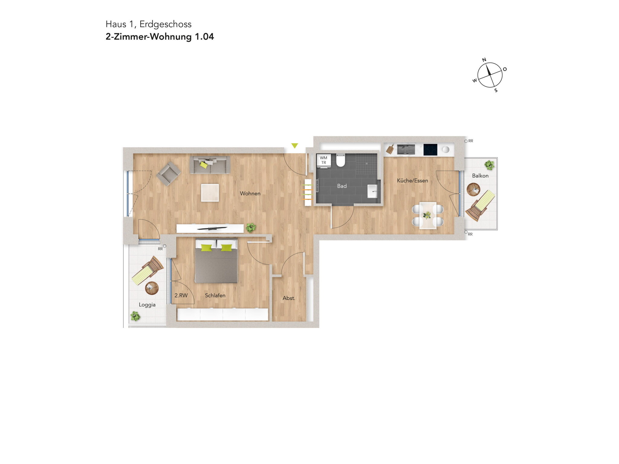 Terrassenwohnung zum Kauf provisionsfrei 545.000 € 2 Zimmer 84 m²<br/>Wohnfläche EG<br/>Geschoss Geranienstraße 21 Weststadt - Südlicher Teil Karlsruhe 76185