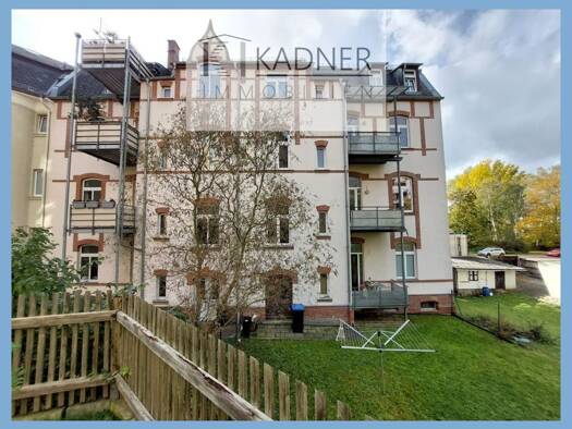 Wohnung zur Miete 600 € 3 Zimmer 98 m² 3. Geschoss Liebknechtstraße 84 Westend Plauen 08523