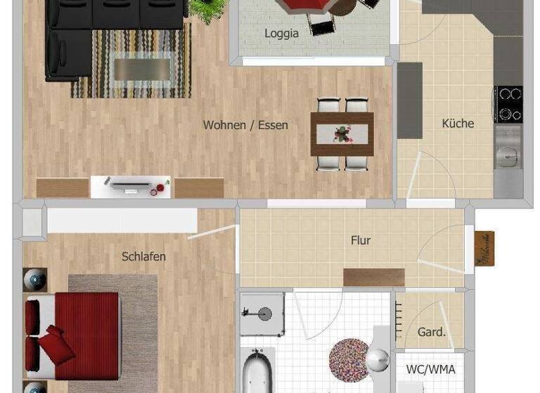 Wohnung zum Kauf 231.000 € 2,5 Zimmer 76,7 m² 4. Geschoss frei ab sofort Feucht 90537