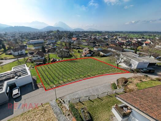 Grundstück zum Kauf 1.973 m² Grundstück Abtshalde Röthis 6832