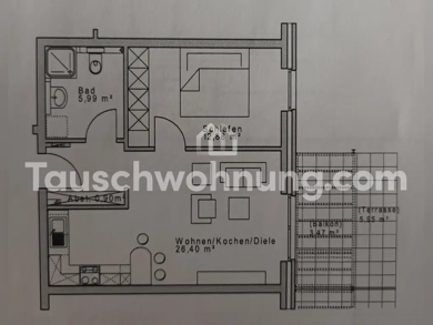 Wohnung zur Miete Tauschwohnung 600 € 2 Zimmer 52 m² EG Mauritz - Ost Münster 48145