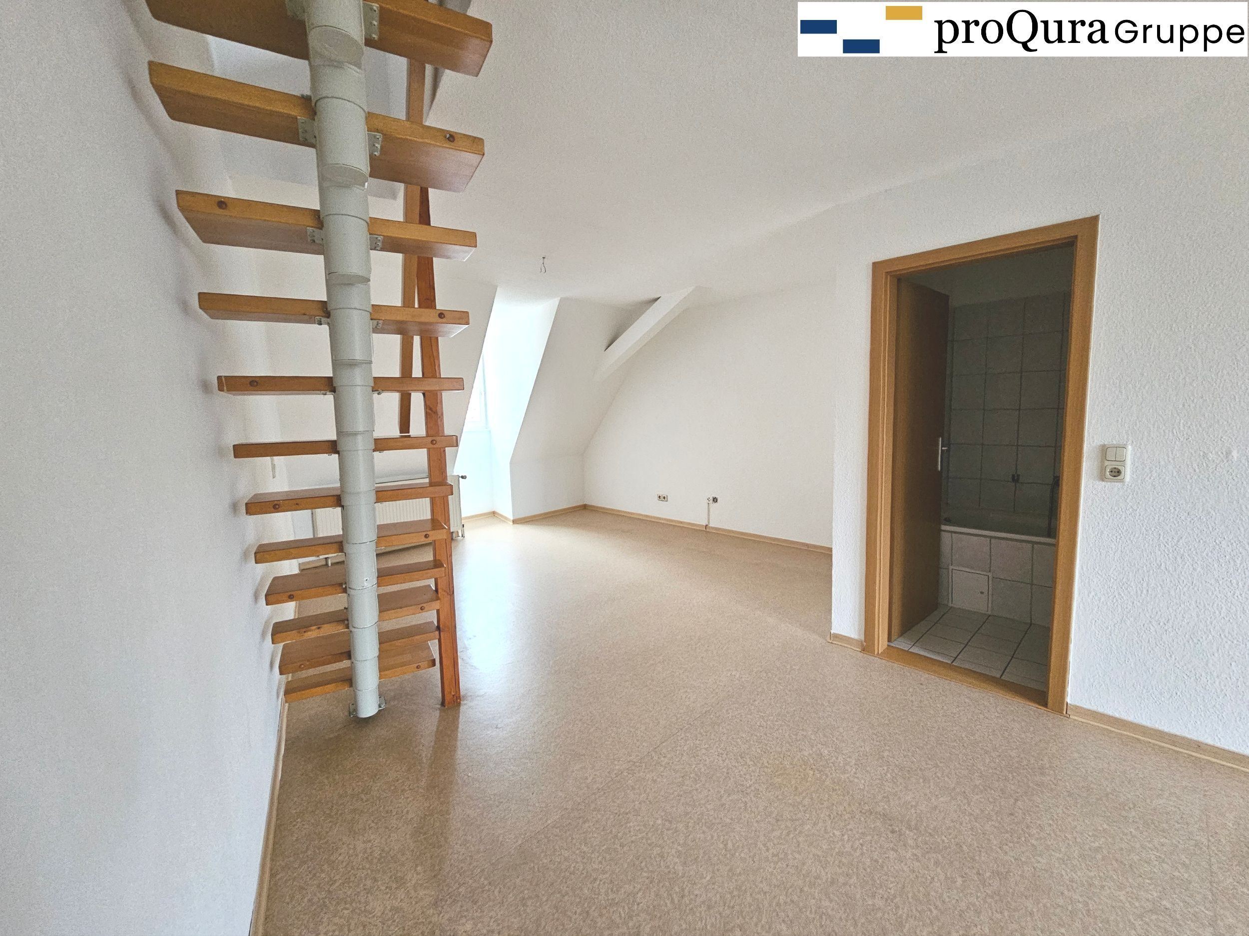 Wohnung zur Miete 280 € 2 Zimmer 45,2 m²<br/>Wohnfläche 3.<br/>Geschoss 01.12.2024<br/>Verfügbarkeit Burgstraße 20 Mühlhausen Mühlhausen/Thüringen 99974