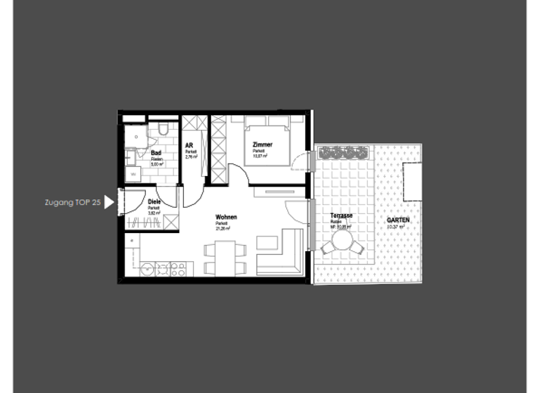 Wohnung zum Kauf 236.500 € 2 Zimmer 42,7 m² 1. Geschoss Schwechat 2320