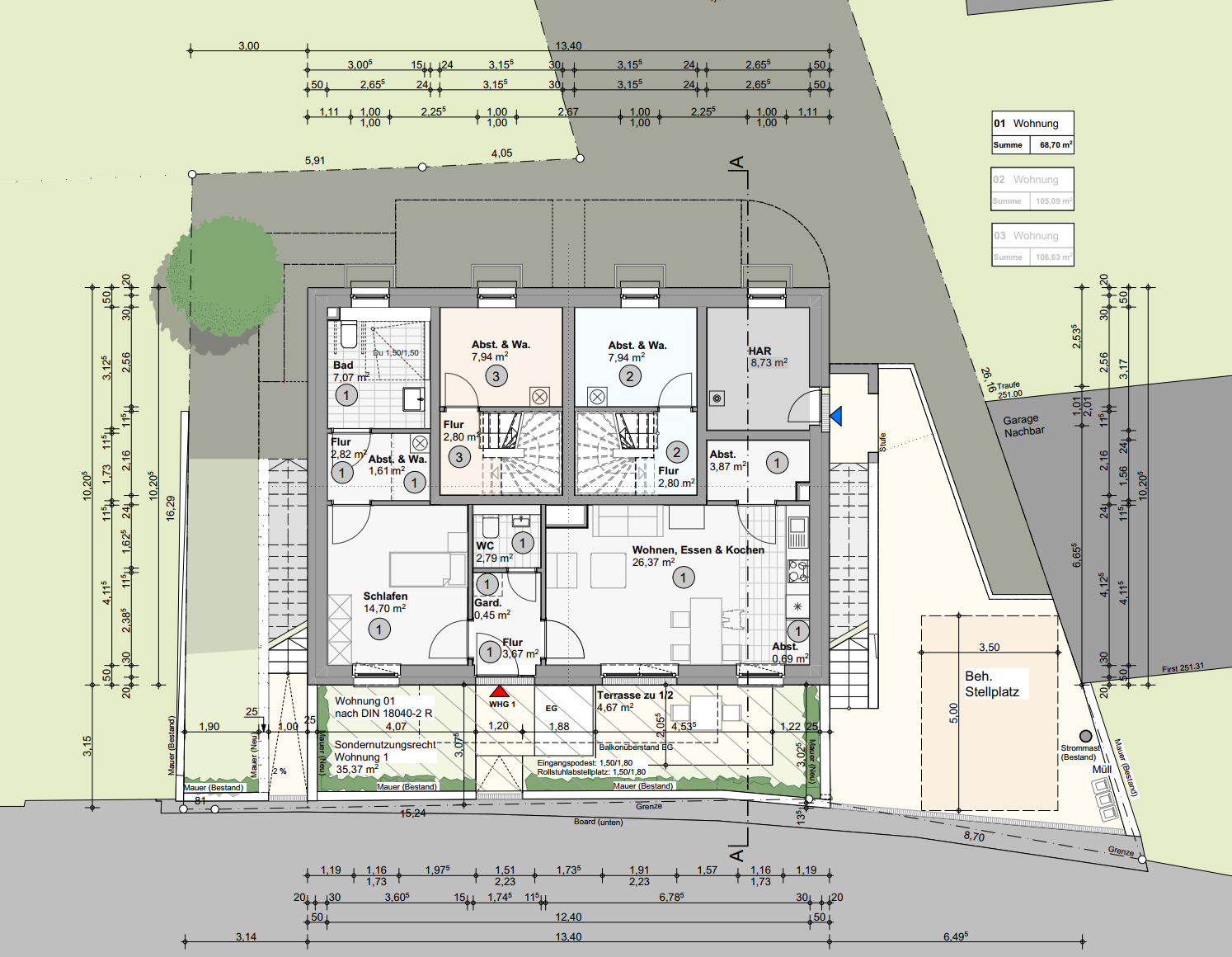 Mehrfamilienhaus zum Kauf 1.282.000 € 10 Zimmer 280,7 m²<br/>Wohnfläche 650 m²<br/>Grundstück Kernscheid 1 Trier 54296