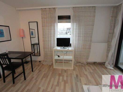 Studio zur Miete Wohnen auf Zeit 525 € 1 Zimmer 24 m² frei ab 01.04.2026 Südstadt Fürth 90763