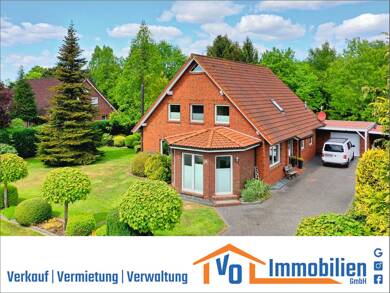 Einfamilienhaus zum Kauf 395.000 € 5 Zimmer 181 m² 2.505 m² Grundstück Zwischenbergen Wiesmoor 26639