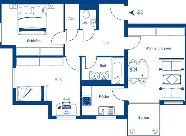 Wohnung zum Kauf 642.900 € 224,1 m² Blasewitz Dresden 01277