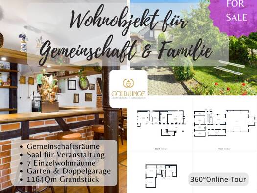 Restaurant zum Kauf 290.000 € 1.164 m² Grundstück Fischersdorf Kaulsdorf 07338