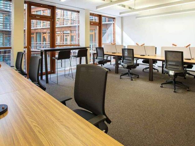 Bürofläche zur Miete provisionsfrei 28 m² Bürofläche teilbar ab 14 m² Hammer Straße 19 Hafen Düsseldorf 40221