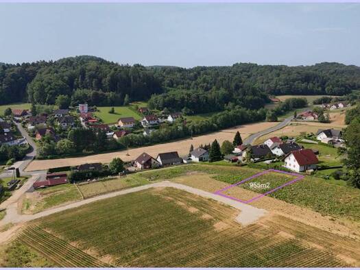 Grundstück zum Kauf 56.400 € 956 m² Grundstück Hof 5_06 Hof / Wörth bei Kirchberg an der Raab 8324