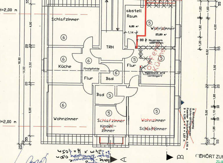 Wohnung zum Kauf 330.000 € 6 Zimmer 141 m² Eickel Herne 44651