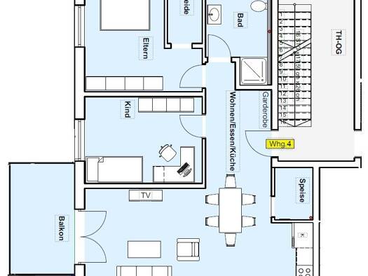 Wohnung zur Miete 1.008 € 3 Zimmer 84 m² Geschoss 1/2 frei ab 01.12.2026 Höchstadt Höchstadt a.d.Aisch 91315