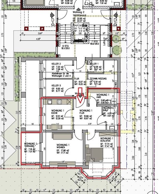 Wohnung zur Miete 850 € 2 Zimmer 71,4 m²<br/>Wohnfläche 01.12.2024<br/>Verfügbarkeit Leuchtenburg Rastede 26180