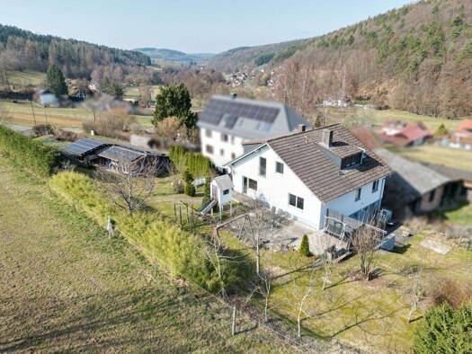 Einfamilienhaus zum Kauf 349.000 € 7,5 Zimmer 173 m² 3.570 m² Grundstück Gichenbach Gersfeld 36129