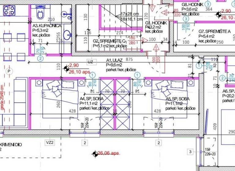 Wohnung zum Kauf 400.000 € 4 Zimmer 90 m² Stivasnica, Rogoznica Rogoznica