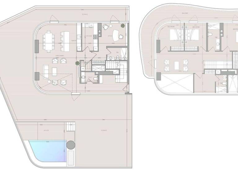 Wohnung zum Kauf provisionsfrei 2.472.261 € 4 Zimmer 539,8 m² Dubai 00000