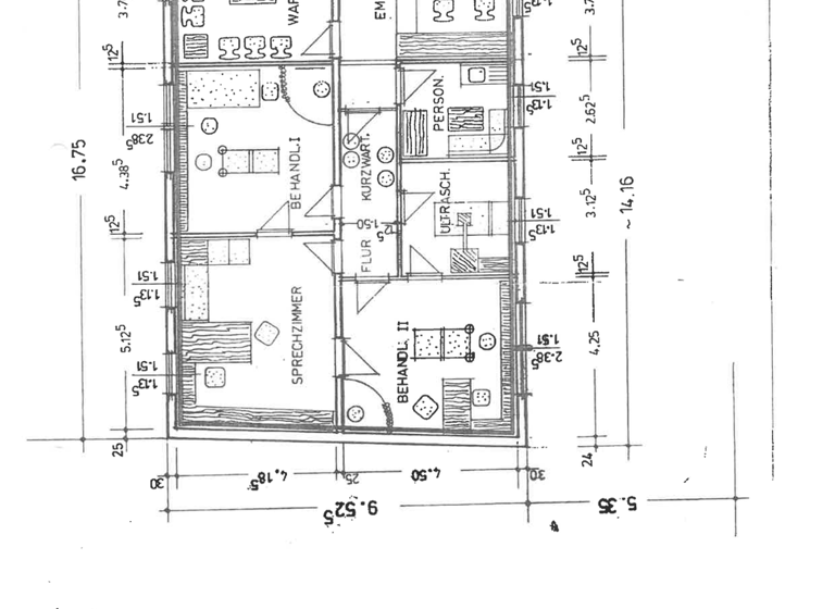 Praxis zum Kauf 139.500 € 8 Zimmer 137,7 m² Bürofläche Nassau 56377