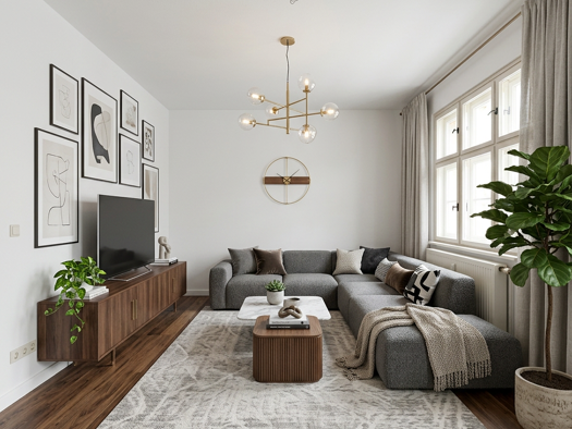 Wohnung zur Miete 378 € 2 Zimmer 62,9 m² 2. Geschoss Walther-Rathenau-Platz 6 Zschornewitz Gräfenhainichen 06791