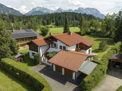 Haus zum Kauf provisionsfrei 1.590.000 € 8 Zimmer 296 m² 1.950 m² Grundstück Barmsee Krün 82494