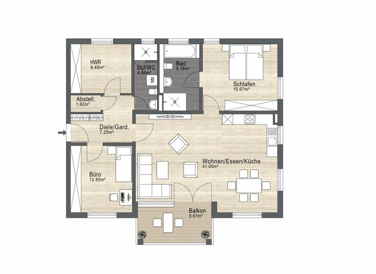 Wohnung zum Kauf 892.000 € 4 Zimmer 105 m² Partenkirchen Garmisch-Partenkirchen 82467