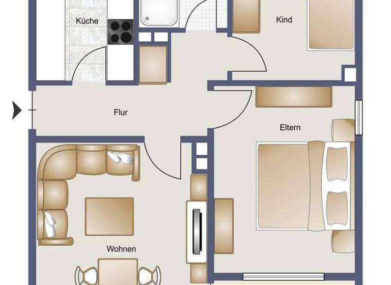 Wohnung zum Kauf 299.000 € 3 Zimmer 61 m² 4. Geschoss Neustift Freising 85356