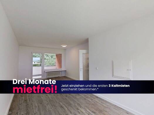 Wohnung zur Miete 549 € 3 Zimmer 68,4 m² 2. Geschoss frei ab 01.10.2026 Mürwiker Straße 34 Kappeln 24376
