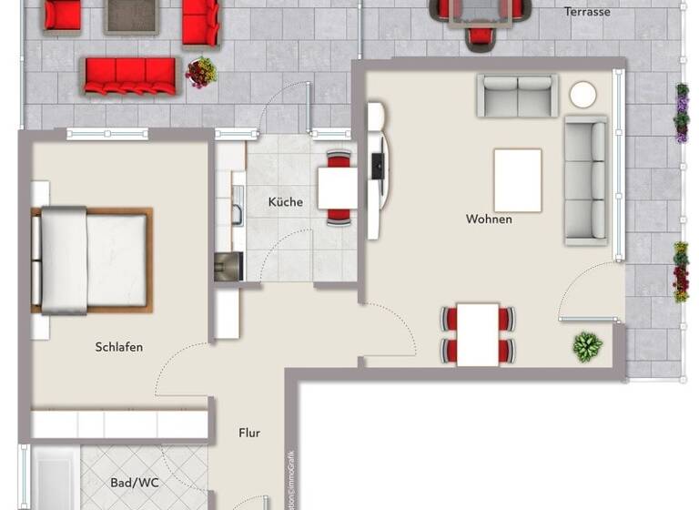 Wohnung zum Kauf 275.000 € 2 Zimmer 72 m² 3. Geschoss frei ab sofort Schwaikheim 71409