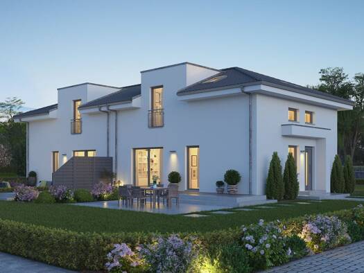 Doppelhaushälfte zum Kauf 300.839 € 3 Zimmer 134 m² 500 m² Grundstück Wipfeld 97537