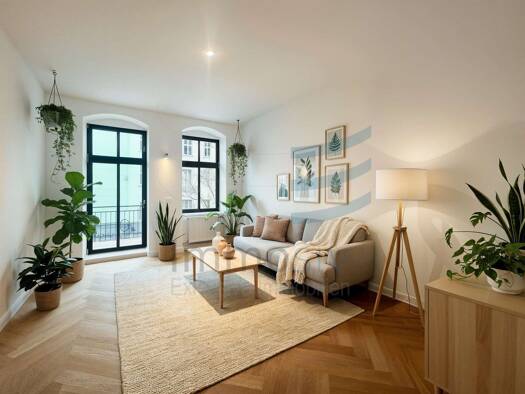 Wohnung zur Miete 1.600 € 2 Zimmer 59 m² 2. Geschoss Schöneberger Straße 9 Steglitz Berlin 12163