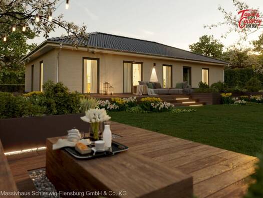 Bungalow zum Kauf provisionsfrei 353.325 € 5 Zimmer 130,3 m² 825 m² Grundstück Achtrup 25917