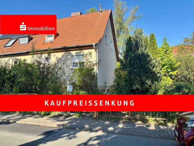Doppelhaushälfte zum Kauf 195.000 € 4 Zimmer 90 m² 384 m² Grundstück Parkvorstadt Weimar 99425