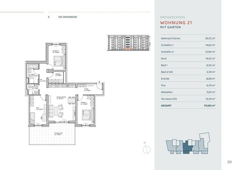 Wohnung zur Miete 1.635 € 4 Zimmer 115,8 m²<br/>Wohnfläche EG<br/>Geschoss Cichoriusstraße 24a Anger-Crottendorf Leipzig 04318