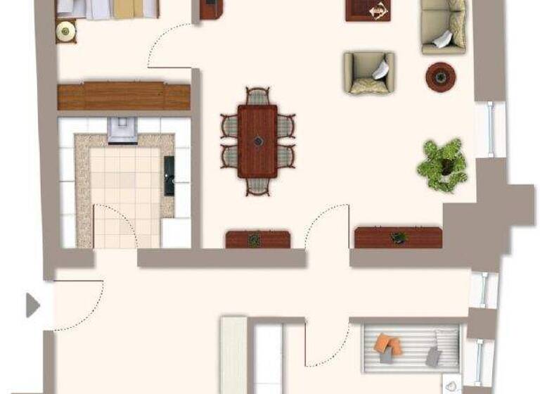 Wohnung zur Miete 1.230 € 3 Zimmer 96 m² frei ab 01.03.2026 Altstadt Wasserburg 83512