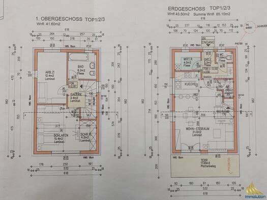 Immobilie in Wartberg ob der Aist - Einfamilienhaus zum Kauf - Wartberg ob der Aist - 350.000 € - 85,1 m², 291 m² Grundstück - Bild 2