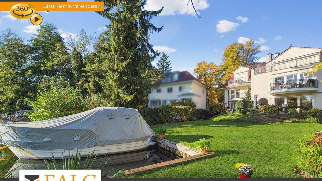 Wasserzugang + Bootsliegeplatz: Großartige 2-Raum-Wohnung - FALC Immobilien