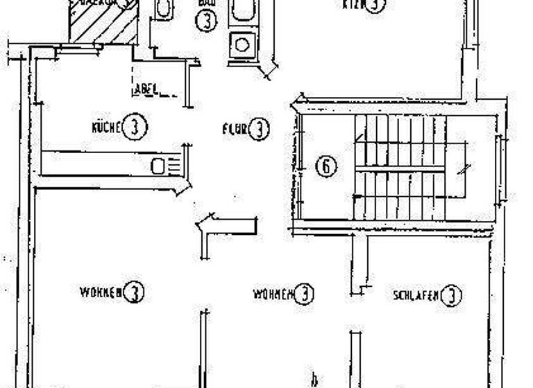 Wohnung zur Miete 1.000 € 4 Zimmer 93 m² 2. Geschoss frei ab 01.04.2026 Karl-Haußknecht-Str. 5 Westvorstadt Weimar 99423