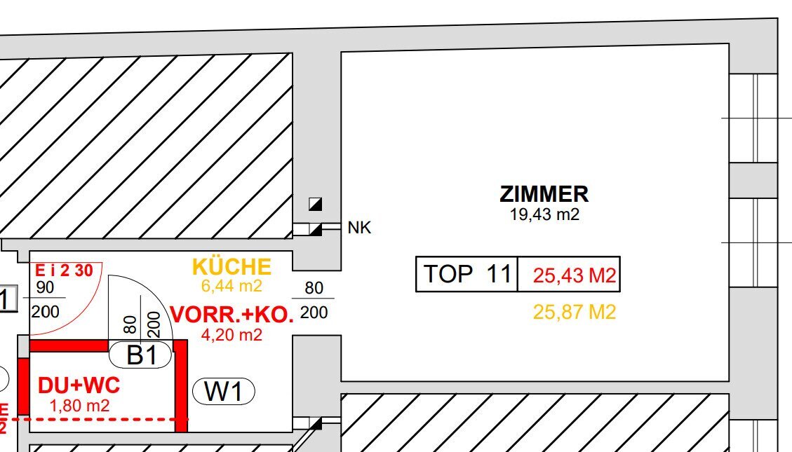 Wohnung zum Kauf 84.900 € 1 Zimmer 25,5 m²<br/>Wohnfläche 1.<br/>Geschoss Quellenstraße Wien 1100